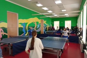 Первенство по настольному теннису