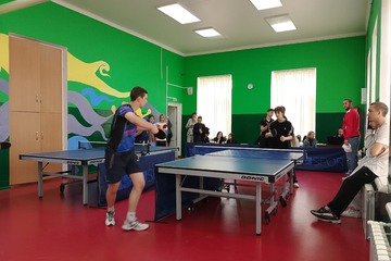 Первенство по настольному теннису